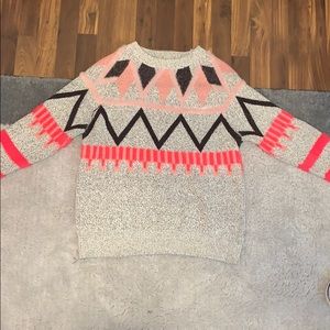 Patterned Fall Sweater